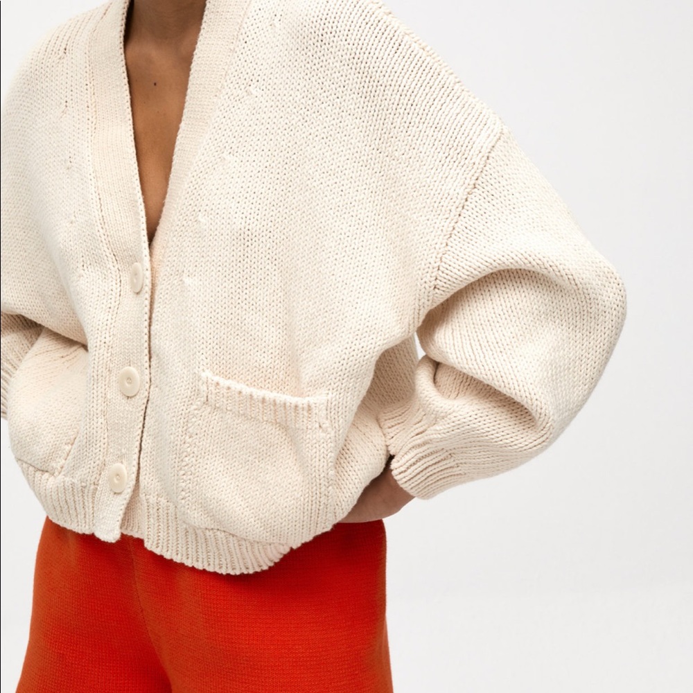 NWOT Babaa cardigan no22 in natural